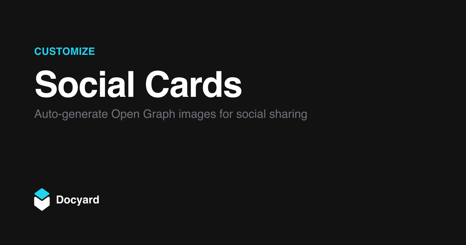 Example social card